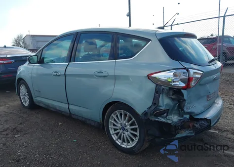 2013 Ford C-Max Hybrid Sel z USA, uszkodzony, nr VIN 1FADP5BUXDL550780